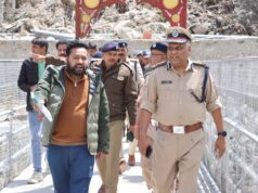 चारधाम यात्रा : एडीजी ने ज्योतिर्मठ से माणा तक परखी सुरक्षा तैयारियां