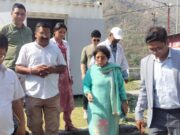 चार धाम यात्रा के दृष्टिगत बद्रीनाथ धाम यात्रा मार्ग की स्वास्थ्य व्यवस्थाओं का महानिदेशक स्वास्थ्य द्वारा निरीक्षण