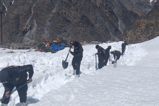 सेना के प्रयासों से सुगम होगा हेमकुण्ड साहिब मार्ग, यात्रा शुरू होने से पहले तेज हुई तैयारियां