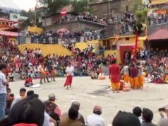 बद्रीनाथ मंदिर के कपाट खुलने से पूर्व तीमुंडिया मेले का हुवा आयोजन