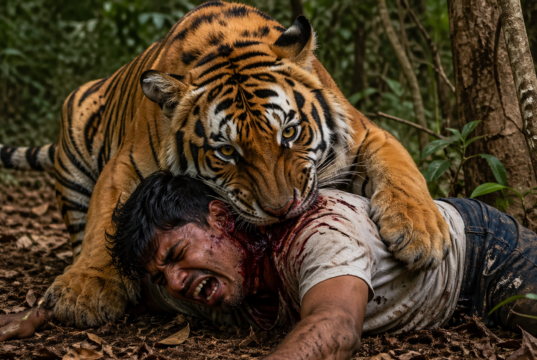 रौता गांव में गुलदार का हमला — ग्रामीणों में दहशत