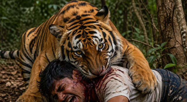 रौता गांव में गुलदार का हमला — ग्रामीणों में दहशत