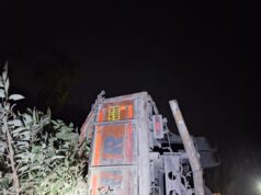 *गहरी खाई में गिरे ट्रक चालक को SDRF ने किया रेस्क्यू, अंधेरे में चलाया सफल अभियान