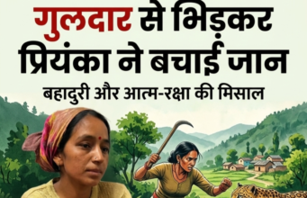 गुलदार के हमले मे घायल प्रियंका, लोगों मे दहशत