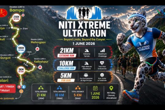 उत्तराखंड में सीमा पर्यटन को बढ़ावा देगा नीति एक्सट्रीम अल्ट्रा रन
