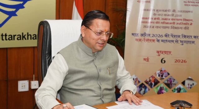 खटीमा में मुख्यमंत्री पुष्कर सिंह धामी ने 89 लाख रुपये की विकास योजनाओं का किया लोकार्पण