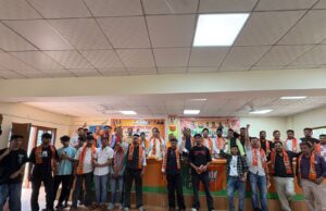 भारतीय युवा मोर्चा की परिचय बैठक आयोजित