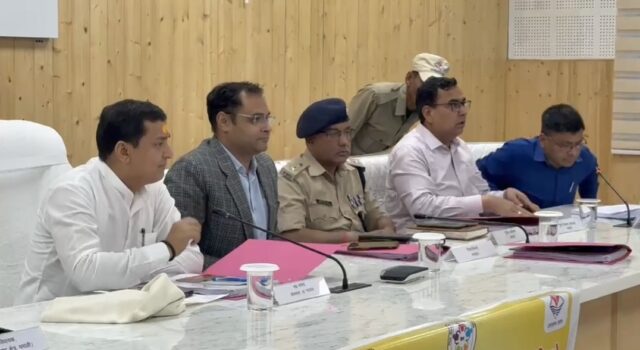 अनिल बलूनी ने ली दिशा की बैठक