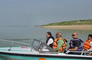 गदरपुर में अंतर्राष्ट्रीय कयाकिंग एवं कैनोइंग प्रतियोगिता की तैयारियों का मुख्यमंत्री धामी ने लिया जायजा