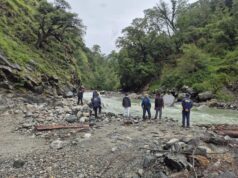 पिंडारी ग्लेशियर ट्रैक पर लापता पर्यटक की तलाश में जुटी बागेश्वर पुलिस