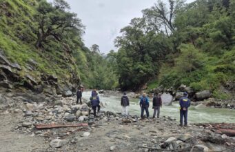 पिंडारी ग्लेशियर ट्रैक पर लापता पर्यटक की तलाश में जुटी बागेश्वर पुलिस