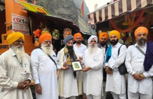 चमोली: पाकिस्तान के गुरदासपुर गुरुद्वारा से 32वीं बार पहुंचा जत्था, सोशल मीडिया की अफवाहों पर न करें विश्वास: सेवा सिंह