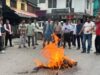 पिपलकोटी में उक्रांद का प्रदर्शन, बद्रीनाथ धाम के चढ़ावे में पारदर्शिता की मांग