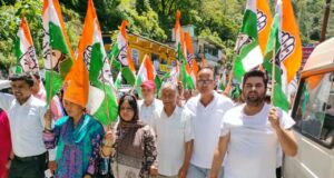 भाजपा सरकार और नैनीताल एसएसपी के खिलाफ कांग्रेस ने फूंका पुतला