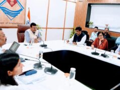 मुख्य सचिव श्री आनन्द बर्द्धन की अध्यक्षता में पुलिस विभाग एवं बैंकों के साथ साइबर एवं वित्तीय फ्रॉड की रोकथाम, लंबित प्रकरणों के त्वरित निस्तारण के सम्बन्ध में समन्वय बैठक आयोजित हुई।