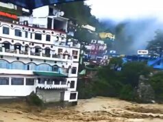 चमोली में बारिश का कहर, उफान पर अलकनंदा-पिंडर; नदी किनारे बसे घरों पर खतरा