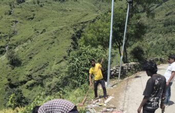 नंदा की बड़ी जात यात्रा के पड़ावों पर जिला पंचायत का स्वच्छता अभियान, सफाई कर्मी और वाहन तैनात