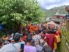 बधाड़ की ईष्टदेवी मां नंदा की डोली व लोकजात यात्रा धरामल्ला, पूर्णा, देवाल बाजार होते इच्छोली गांव पहुंची