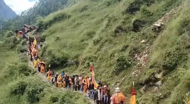 मां नंदा की बड़ी जात यात्रा में सुरक्षा बनी चुनौती उच्च हिमालय की ओर बढ़ेगी मां नंदा की बड़ी जात यात्रा, सुरक्षा बनी चुनौती