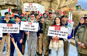 भारत के प्रथम गांव माणा से नशामुक्त भारत अभियान का आगाज