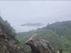 चमोली में बारिश का कहर, नंदप्रयाग-नंदानगर मोटर मार्ग बंद, आवाजाही ठप