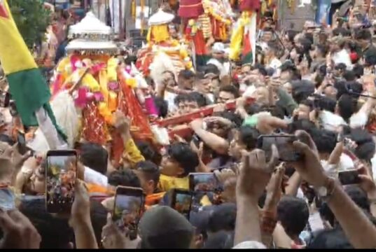 नंदा देवी बड़ी जात यात्रा मार्ग का निरीक्षण, जोखिम वाले क्षेत्रों को लेकर एडवाइजरी जारी