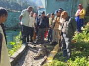 छिनका गांव में मिला गुलदार का शव, आपसी संघर्ष में मौत की आशंका