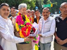 पूर्व मुख्यमंत्री तीरथ सिंह रावत ने बदरीनाथ धाम में किए दर्शन, मास्टर प्लान के कार्यों का किया निरीक्षण