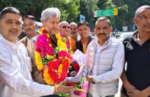 पूर्व मुख्यमंत्री तीरथ सिंह रावत ने बदरीनाथ धाम में किए दर्शन, मास्टर प्लान के कार्यों का किया निरीक्षण