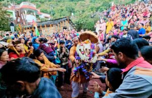 गोपीनाथ मंदिर में विराजमान हुई भगवान रुद्रनाथ की उत्सव डोली, सात माह यहीं होगी पूजा-अर्चना