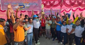 राज्य स्तरीय वॉलीबाल प्रतियोगिता में चमोली का 25 साल बाद जीता खिताब