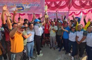 राज्य स्तरीय वॉलीबाल प्रतियोगिता में चमोली का 25 साल बाद जीता खिताब