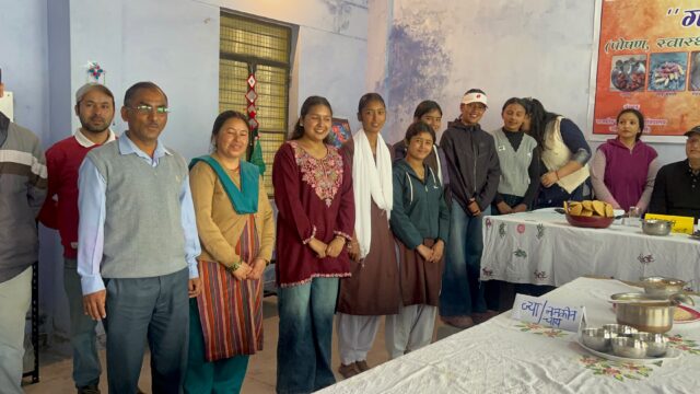 राजकीय स्नातकोत्तर महाविद्यालय जोशीमठ में आयोजित हुआ गढ़भोज
