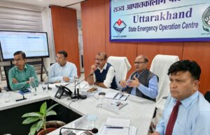 उत्तराखण्ड के आपदा प्रबंधन माॅडल से रूबरू हुए एचपीएसडीएमए के उपाध्यक्ष दीपक राठौर