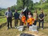 भूस्खलन से चार परिवार बेघर, रेडक्रॉस ने पहुंचाई राहत सामग्री