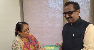 विधानसभा अध्यक्ष ऋतु खण्डूडी भूषण ने भाजपा के राष्ट्रीय उपाध्यक्ष राम माधव से की शिष्टाचार भेंट