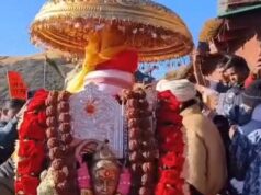 चतुर्थ केदार भगवान रुद्रनाथ के कपाट शीतकाल के लिए हुए बंद,गोपेश्वर गद्दीस्थल के लिए कल रवाना होगी उत्सव डोली।