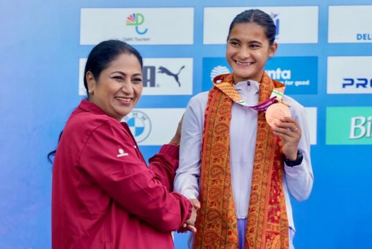 दिल्ली हाफ मैराथन में भागीरथी बिष्ट ने जीता कांस्य पदक