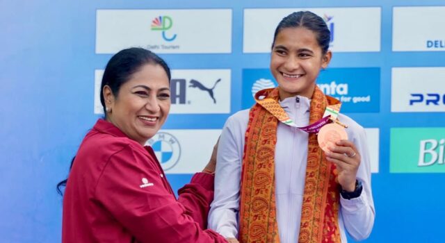 दिल्ली हाफ मैराथन में भागीरथी बिष्ट ने जीता कांस्य पदक