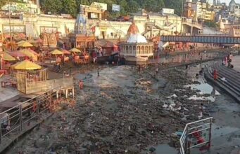 हरिद्वार में हरकी पैड़ी 18 दिन जलविहीन, गंगनहर की वार्षिक बंदी से श्रद्धालु निराश