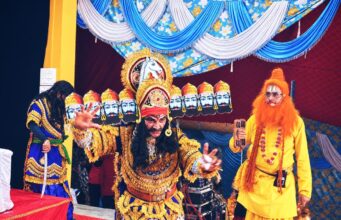 संस्कृत में आयोजित होने वाली मैठाना रामलीला का हुवा विधिवत शुभारंभ